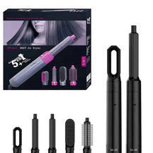 FRETE GRÁTIS - Escova Ellegance Deluxe Hair 5 em 1, Alisa, Seca, Modela, Faz Cachos e Anti-Frizz - BIVOLT (110v/220v)